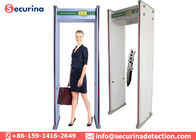 7'' LCD Display Archway Metal Detector Gate At Airport Walk Through Security Scanners