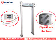Elliptic Column Metal Detector Scanner , Waterproof Metal Detector For Buildings