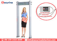 Digital Security Gate Archway Metal Detector with IP55 Weatherproof Grade