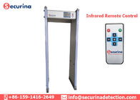 Alarm Indicator Door Frame Metal Detector 45 Zones Arched AC100V~240V 50/60Hz