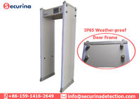 Anti terrorism Walk Through Security Detector Door Frame IP65 Weatherproof