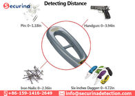 240VAC 60HZ ABS Plastic Metal Detector FCC Handheld Safety Inspection Scanner