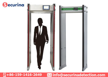 Government Buildings Check Archway Metal Detector IP65 With Remote Controller