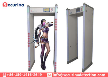 Personal Security Walk Through Security Detector Waterproof For Train Station Airport