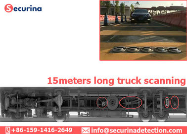 Waterproof Under Vehicle Inspection System With High Resolution Scanning Camera