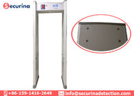 Airport Metal Detector Body Scanner 40 Hours Continuously 6 Detecting Zones