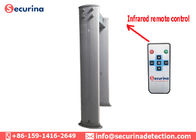 IP55 Ellipse Walk Through Security Gate , Security Check Door 300 Levels Sensitivity Calibration