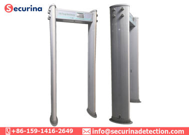 Anti Theft Full Body Metal Detectors , Metal Detector Security Gate 33/45 Zones Optional