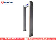 Multi Detecting Zones Pass Through Metal Detector 100 Frequency With 2 LED Light Bars