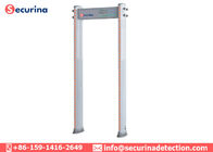 IP55 Ellipse Walk Through Security Gate , Security Check Door 300 Levels Sensitivity Calibration