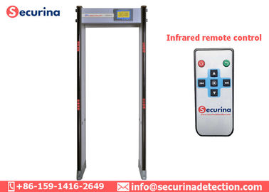 LCD Screen Arched Metal Detector AC85V IP65 Weatherproof Stationary 8KHZ