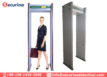 33 Multi Zone Walk Through Metal Detector With 7inch Big LCD Screen