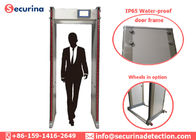 Easy Install Body Scanner Metal Detector , Walk Through Safety Gate 33 Zones