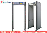 Walk Through Arch Door Frame Metal Detector 33 Pinpoint Zones For Security Body Scanner