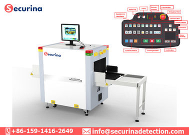 Security X Ray Detection Equipment , X Ray Airport Scanner 500mm×300mm Tunnel Size