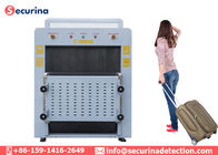 Dual View Imaging Airport Security X Ray Machine , Luggage Scanning Inspection Scanner