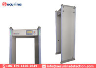 45 Multi-Zone Security Walk Through Metal Detector IP65 Weather-Proof With Aluminum Chassis
