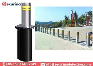 219mm Dia. Of Bollards Hydraulic Security Bollards Road Blocking Car Park Barrier