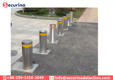 Pneumatic Hydraulic Electric Driveway Bollards Fast Rising Speed