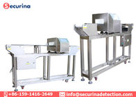 LCD Screen Industrial Metal Detector Machine , Belt Conveyor Metal Detectors For Food