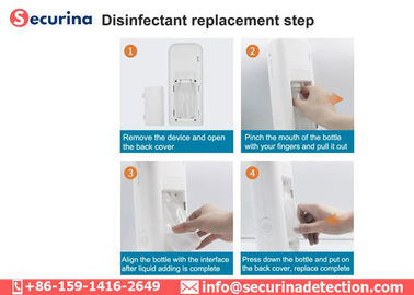 1-5CM Measuring Distance No-Touch Thermometer Hands Disinfect Equipment With 300ML Disinfectant Built-In