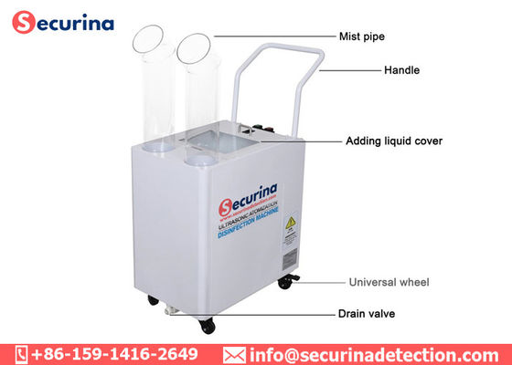 10L Capacity Mobile Ultrasonic Atomization Sterilization Sanitization Machine