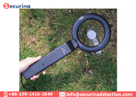 Ring Detection Area Hand Held Metal Detector Small Portable Body Scanner