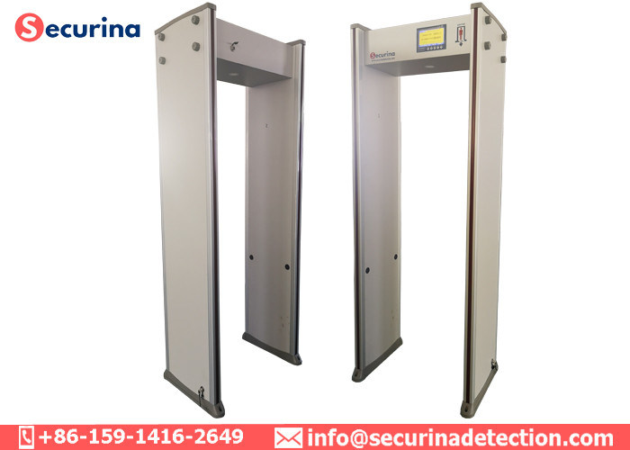 Digital Signal Processing Walk Through Metal Detector Gate For Security
