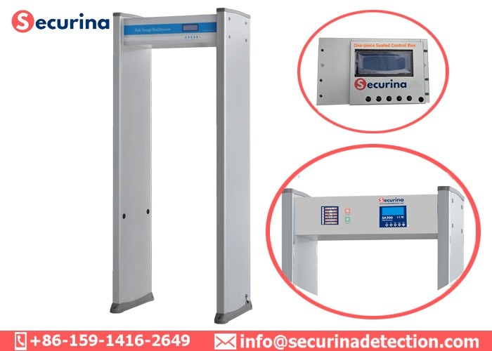 Security Check Walk Through Body Scanner IR System For Airport