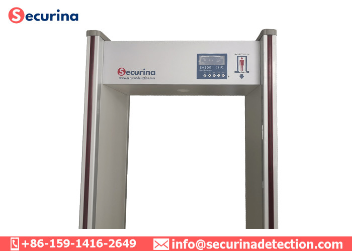 700 Tunnel Size Metal Detector Security Gate , Security Walk Through