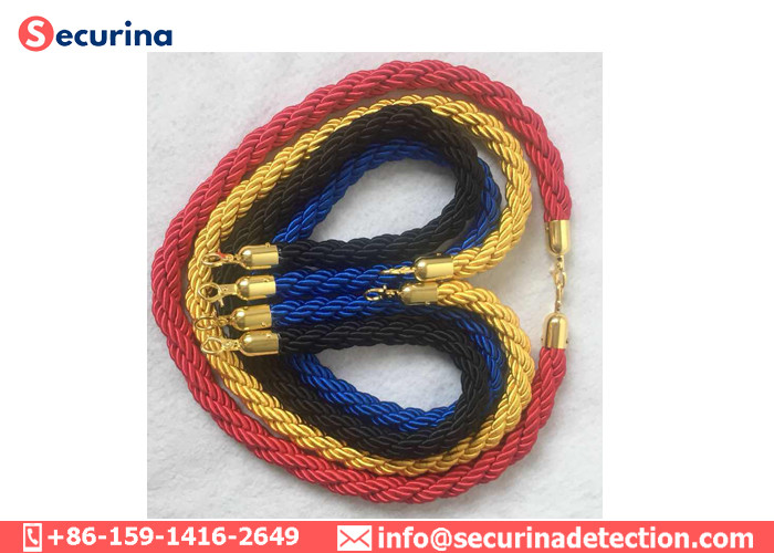 Safety Line Pole Rope Stanchion Cording Off Queue Barrier Ball Top ...
