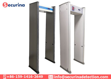 Airport Metal Detector Body Scanner 40 Hours Continuously 6 Detecting Zones