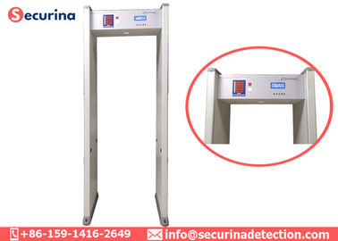 6 Zones Walk Through Security Detector Door Frame For Security Protection