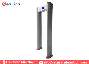 Multi Detecting Zones Pass Through Metal Detector 100 Frequency With 2 LED Light Bars