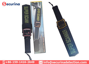 Portable Electronic Security Metal Detector Wand Intelligent Alarm Continuous Adjustment