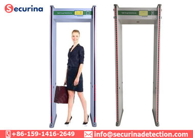 Anti Interference Airport Security Walk Through Gate , Full Body Metal Detector