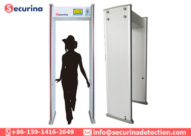 33 Pinpoint Zones Security Metal Detectors, Airport Metal Detectors With 7inch LCD Display