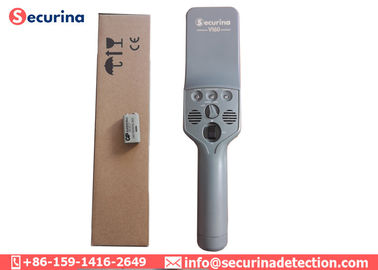 Airport Security Inspection Portable Metal Detector , Hand Held Security Scanner