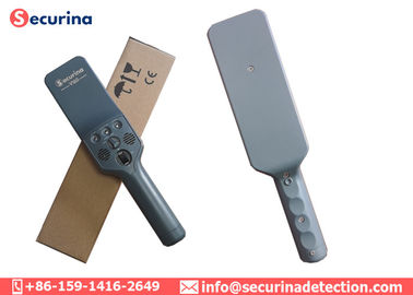 Battery Operated Super Security Metal Detector Wand Portable With Adjustable Sensitivity