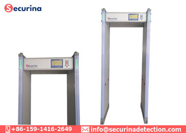 Guns / Weapons Walk Through Metal Detector Security Door With LED Display