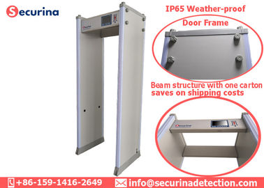 IP65 Airport Security Detector Body Metal With Self Diagnostic Program Built In