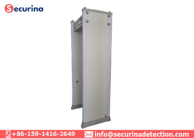 300 Level High Sensitivity Door Frame Metal Detector Multi Detecting Zones IP65 Waterproof