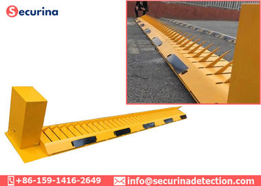 Heavy Duty Traffic Spike Barrier , Automatic Electric Tire Killer