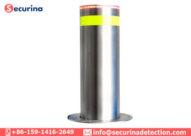 213mm Colorful Security Bollards A3 Carbon Steel 70 Ton Load Vane Pump