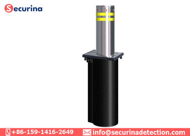 Pneumatic Hydraulic Electric Driveway Bollards Fast Rising Speed