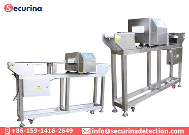 LCD Screen Industrial Metal Detector Machine , Belt Conveyor Metal Detectors For Food
