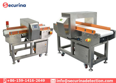 Detection Speed Adjustable Industrial Metal Detector Conveyor For Dairy / Beverages