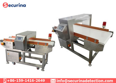 LCD Screen Industrial Metal Detector Conveyor 120W For Meat / Poultry / Seafood