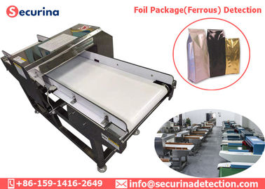 Food Processing Industry High Precision Metal Detector Machine With Data Logging