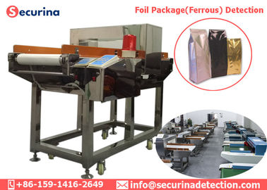 Industrial Food Grade Metal Detectors High Speed For Food Production Safety Systems